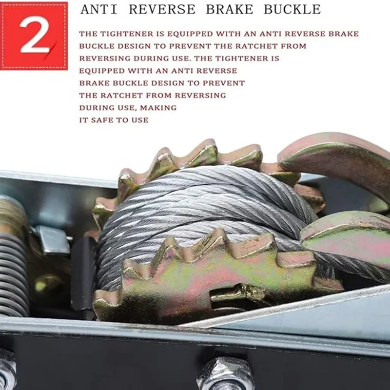 헤비 듀티 그레이 카톤 중립 포장, A3 철사 로프 텐셔너