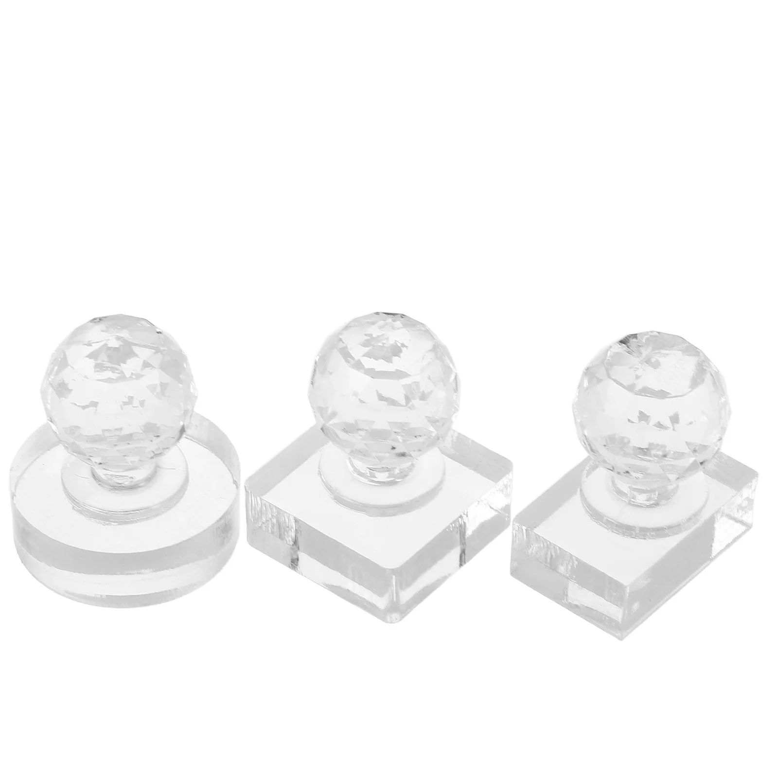 3 pz Trucco Pressatura Stampo Rotondo Rettangolo Quadrato Per Ombretto Blush Sopracciglio Evidenziatore Strumento di Riparazione Portatile Polvere Stamper Kit
