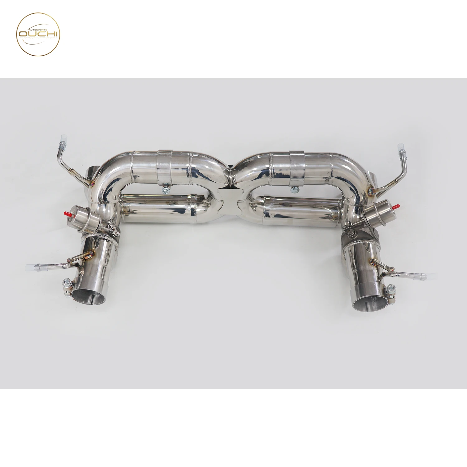 OUCHI Exhaust System Stainless Steel Performance Catback for Ferrari 488 GTB Spider 3.9T With Valve Version Exhaust System