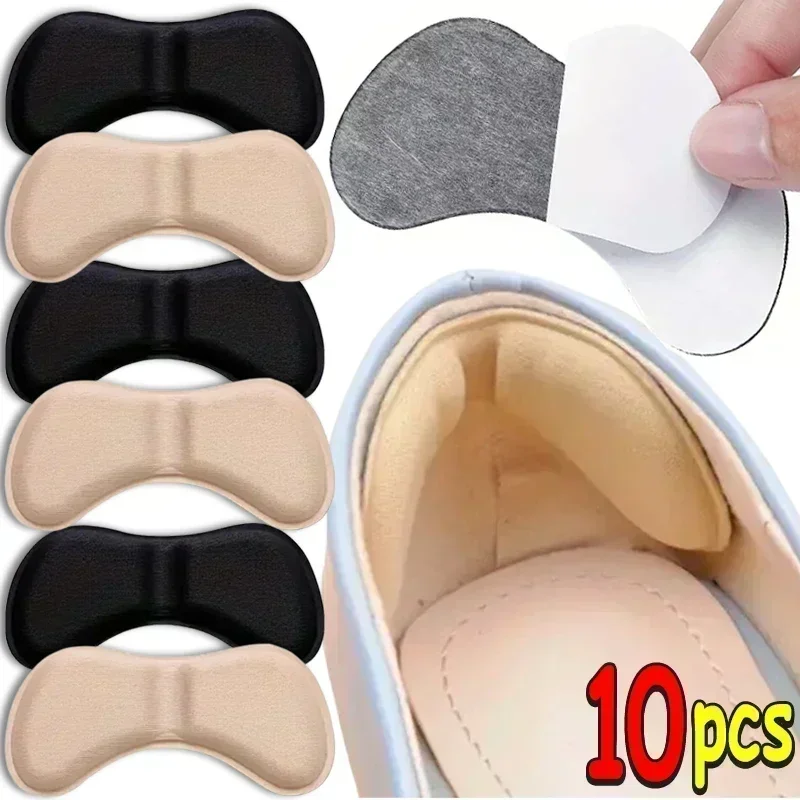 1/5Pairs Heel Insoles Patch Pain Relief Anti-wear Cushion Pad Feet Care Heel Protector Adhesive Back Sticker Shoes Insert Insole image 2