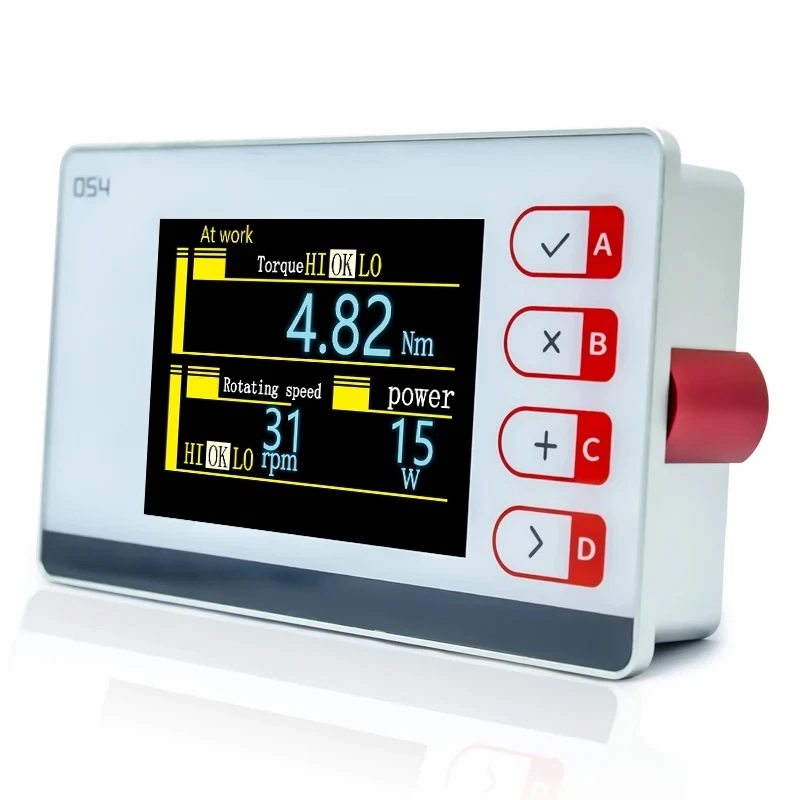 

RS485 Digital Weight Sensor Indicator Load Cell Dynamometer with Portable Force Amplifier & Display Control