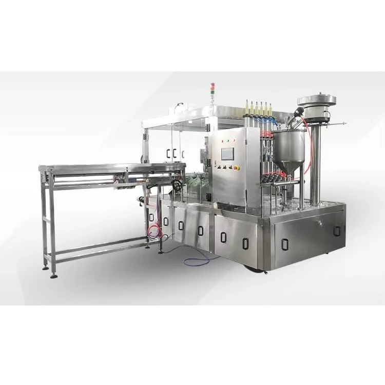 New Arrival Food Packaging Bag Biodegradable Bags With Spout Filling Capping Machines for Stand up Spout Bag