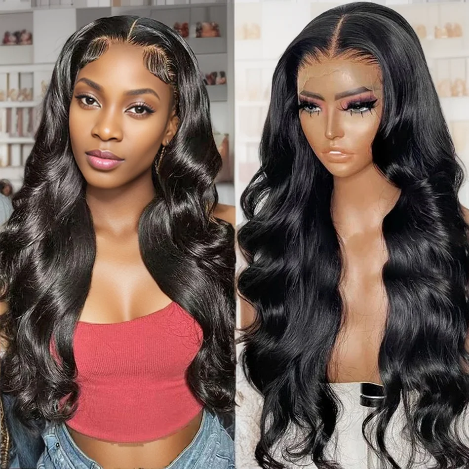 

5x5 Body Wave Brazilian Remy Hair Front Wig 4x4 Glueless Wear Go Frontal Lace Curly Frontal Human Hair Wigs For Women Choice