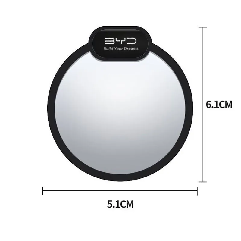 BYD 2Pcs 360 Degree Adjustable Blind Spot Mirror Universal for Atto 3 Yuan Plus Song Plus Seal Shark Seagull Auxiliary Rearview