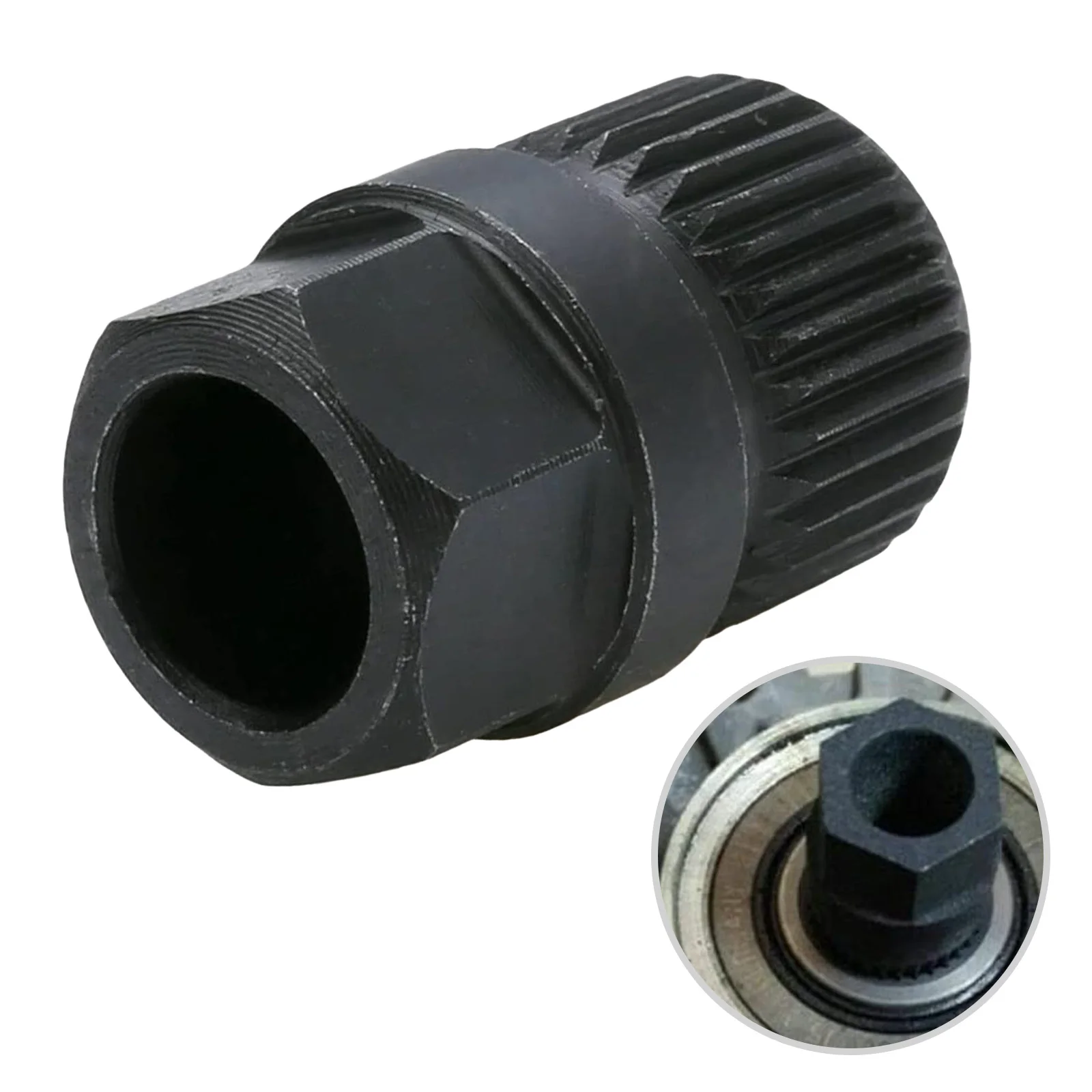 

Alternator Clutch Free Wheel Pulley Removal Tool 33T Socket V Belt Pulley Remover for VW Audi Volvo Peugeot BMW