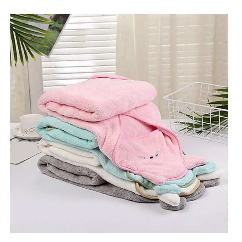 

Baby Hooded Towel Bathtub Animal Shape Bathrobe Wash Cartoon Design Washcloths Shower for Newborns Toddlers