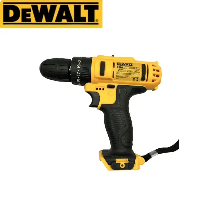 DEWALT Rechargeable Hand Drill DCD710 Multi-function Lithium Electric Screwdriver Electric Driver Tool