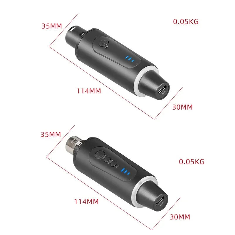 Wireless Microphone System Wireless Transmitter Receiver Mic Converter Adapter Automatic Microphone For Condenser