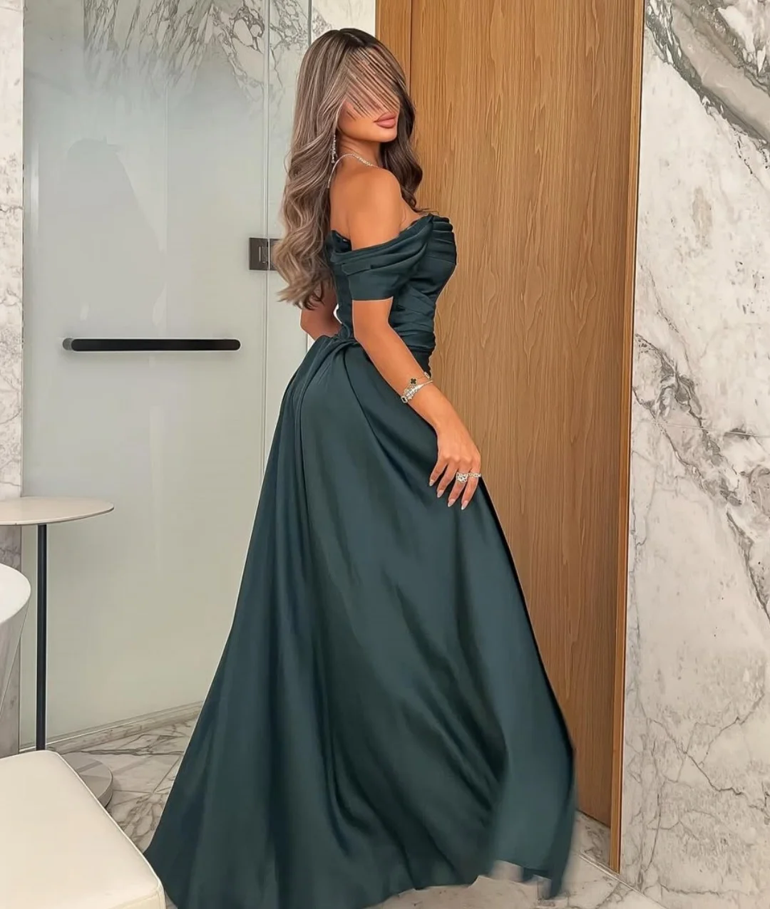 

Индивидуальные платья для выпускного вечера без рукавов с русалкой без бретелек плиссированные вечерние платья длиной до пола, свадебные платья