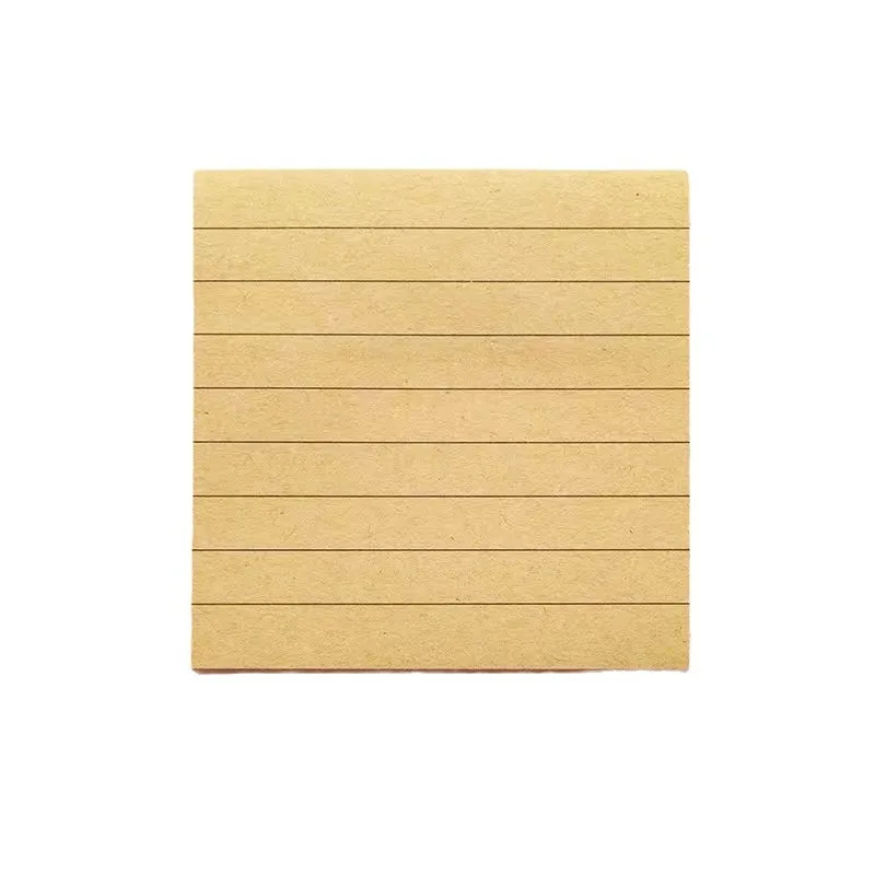 Lined Sticky Notes 100sheets 3x3 Inch Colorful Super Sticking Power Memo Pads 6 Colors Strong Adhesive