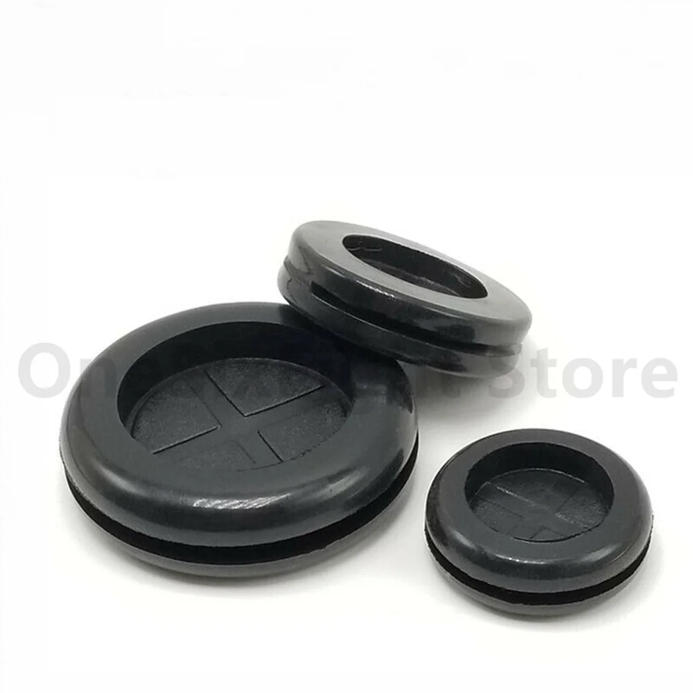 8mm- 130mm Blanking Rubber Grommets Closed Blind Plugs Closed Bungs Protect Plug