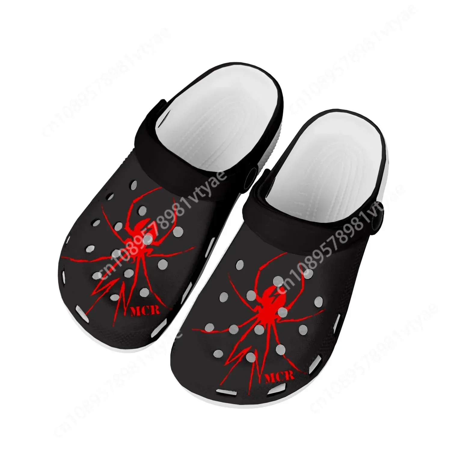 

Romance Rock Band Chemical Fashion Home Clogs Custom Water Shoes Mens Womens Teenager Shoes Clog Breathable Beach Hole Slippers