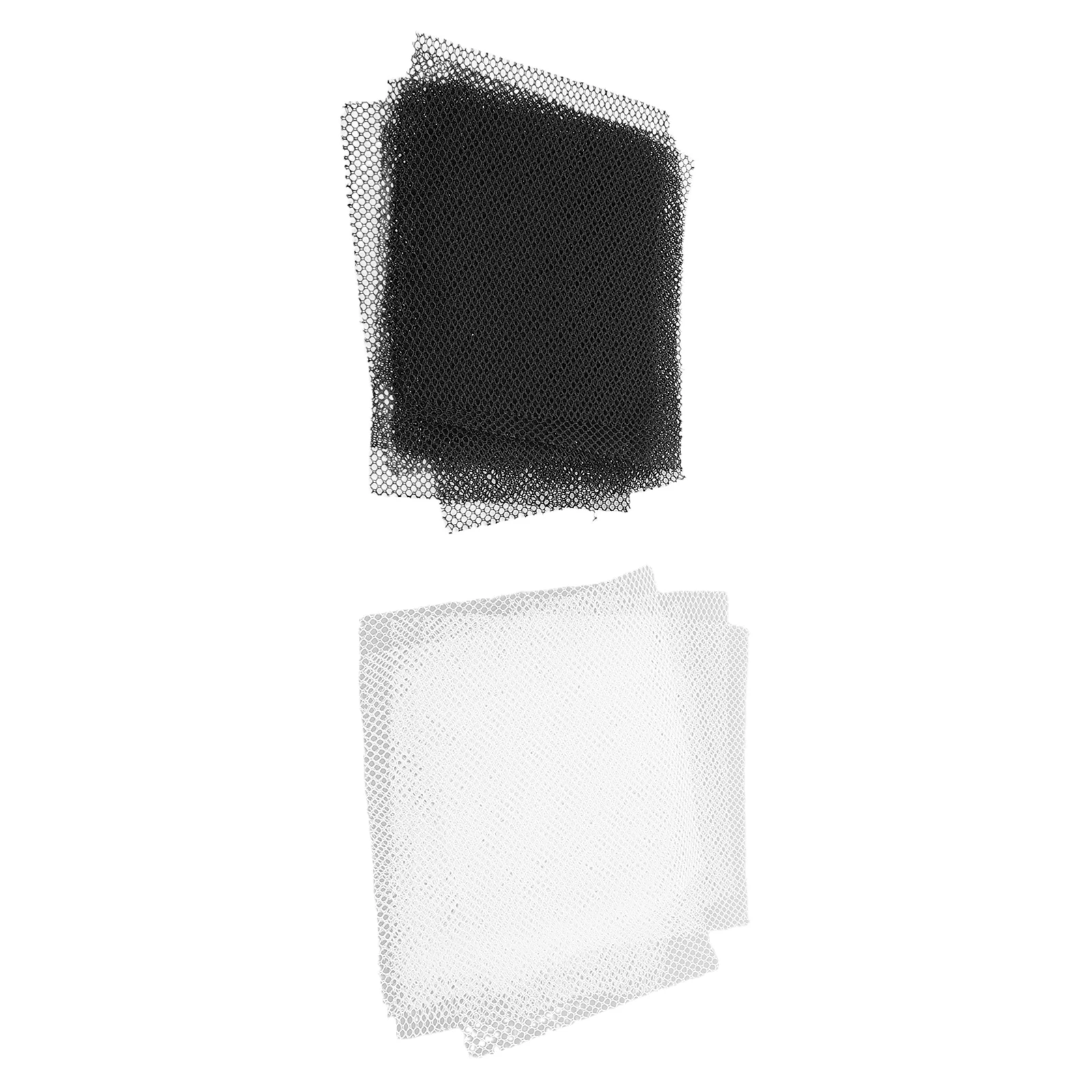 

30 Pcs Eye Mask Beast Network Base Mesh for Embroidery Fursuit Eyes Black Flower Pot Hole Pad Costume Child