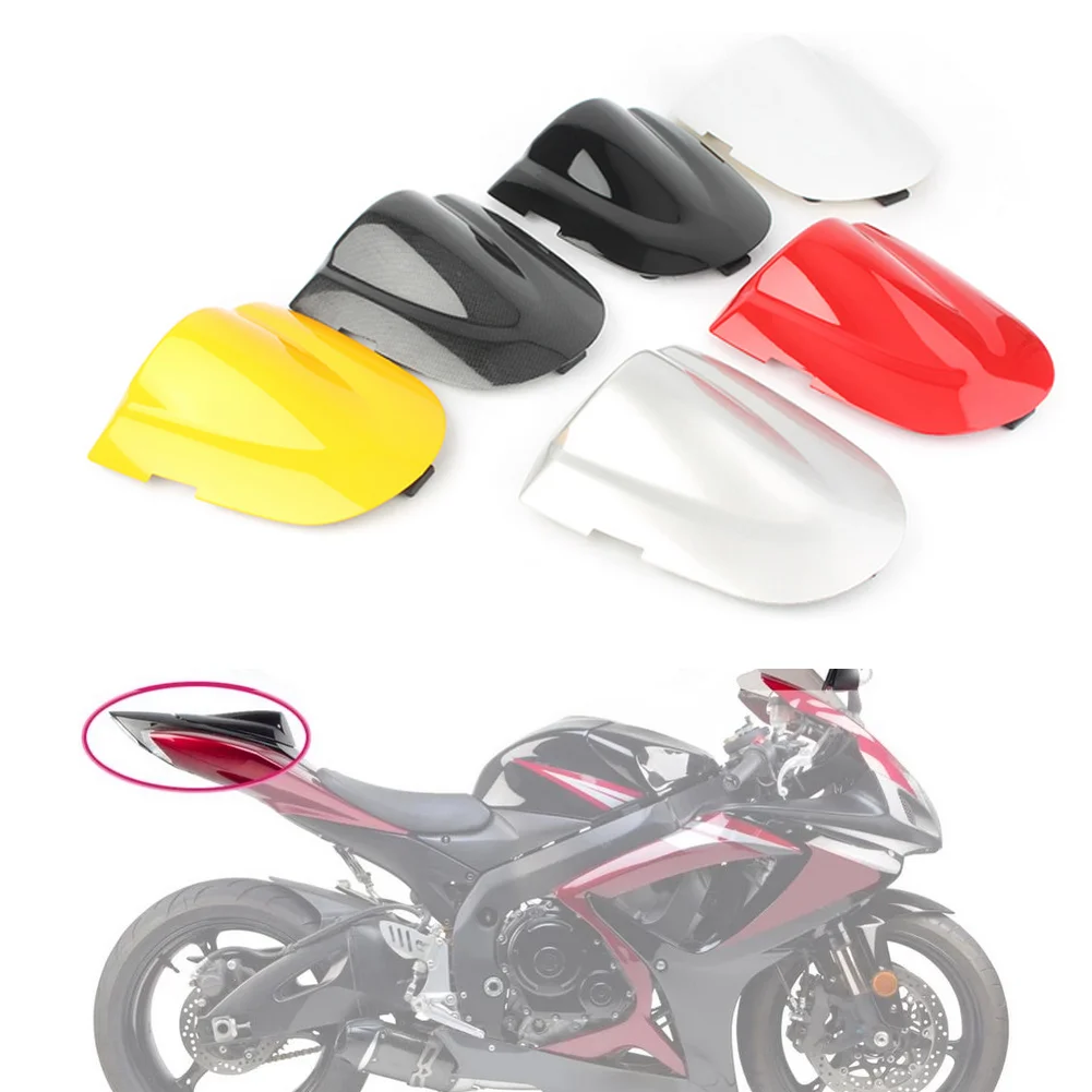 For Suzuki GSX-R GSXR 600 750 GSXR600 GSXR750 K6 2006-2007 ABS Motorcycle Pillion Rear Seat Cover Passenger Cowl Solo Fairing