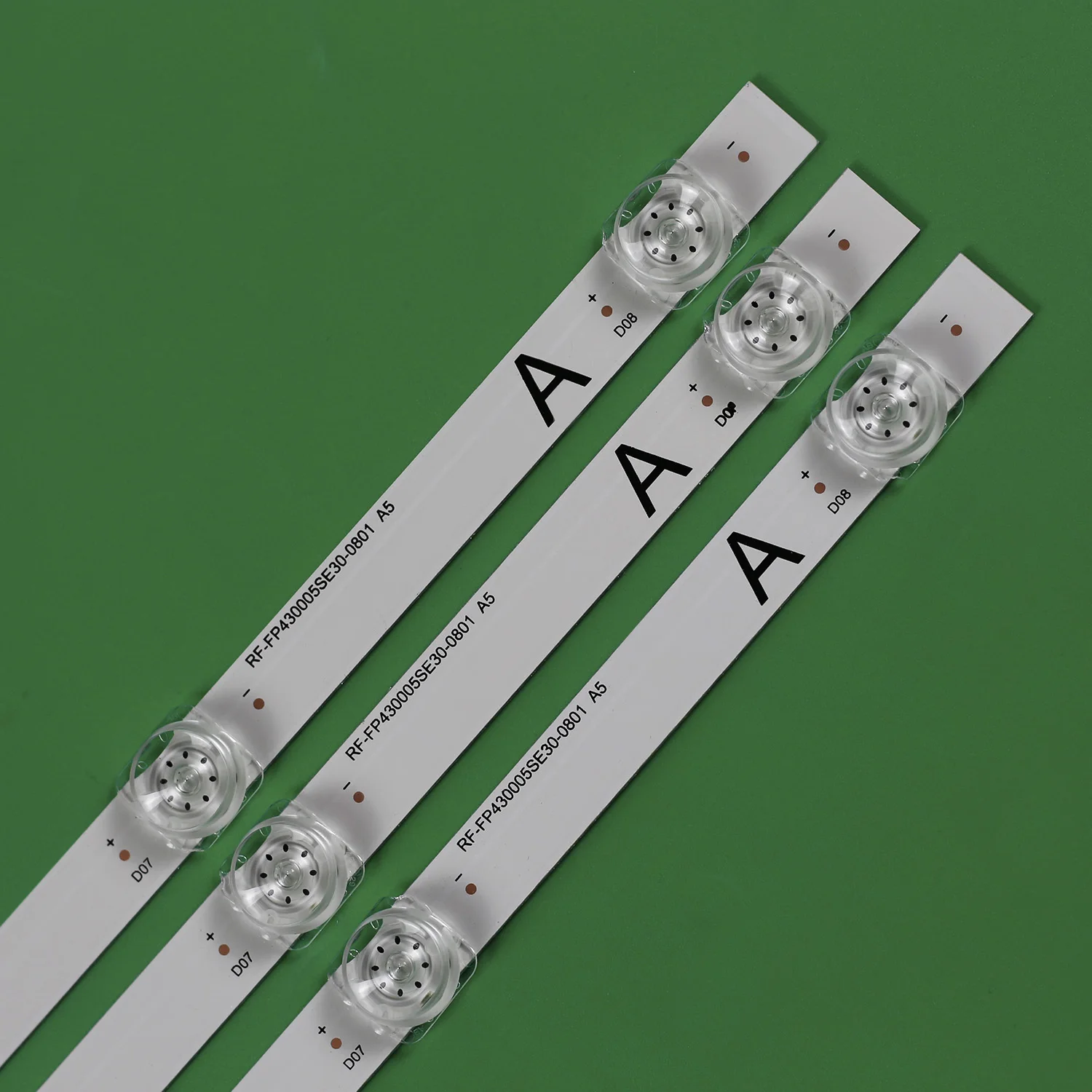 Striscia di retroilluminazione a LED 8LED per XIAOMI MI 4S L43M5-5ARU RF-FP430005SE30-0801 A5 70401-01023 HV430QUBH