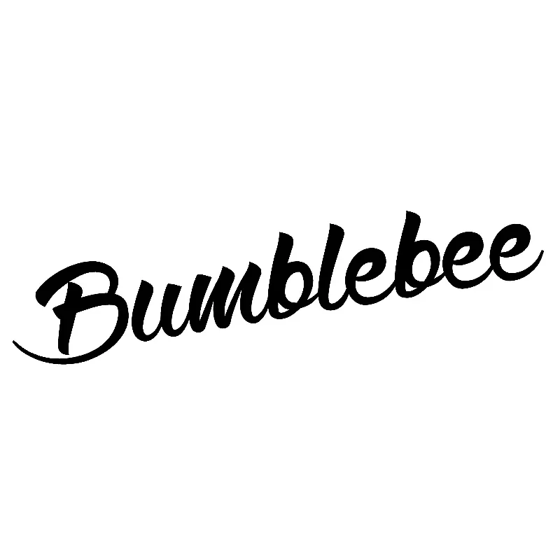 Hot Sale Bumblebee Word Vinyl Car Sticker JDM Personality Car Body Window Motorcycle Vinyl Decals Car Accessories