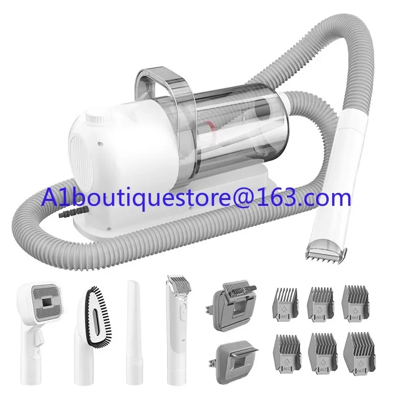 

Pet suction and shearing machine, vacuum set, multi-functional hair trimmer