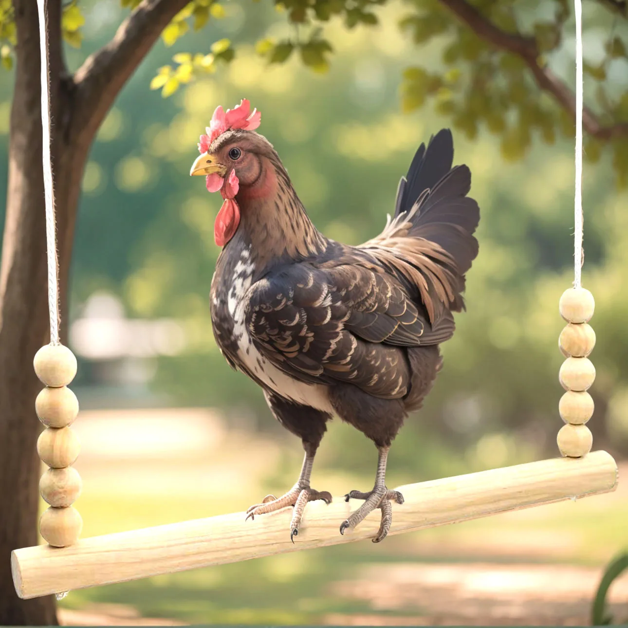 

Chicken Stand Chicken Supplies Swing Bird Stand Bird Swing Farm Animal Supplies Pet Products