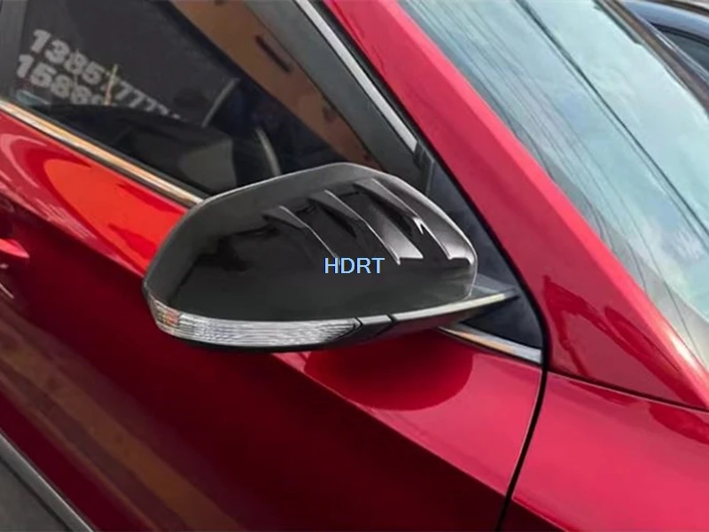 For MG ZS 2024 + Rear View Cover Reverse Mirror Case Reflective Mirror Cap Car Protector Decoration Accessories Exterior Sticker