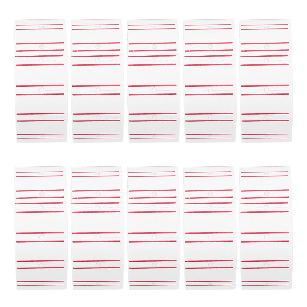 10 Rolls Price Label Sticker Paper Self-Adhesive for Supermarkets Retail Stores Warehouses Sale Signs Crisp Printing Versatile