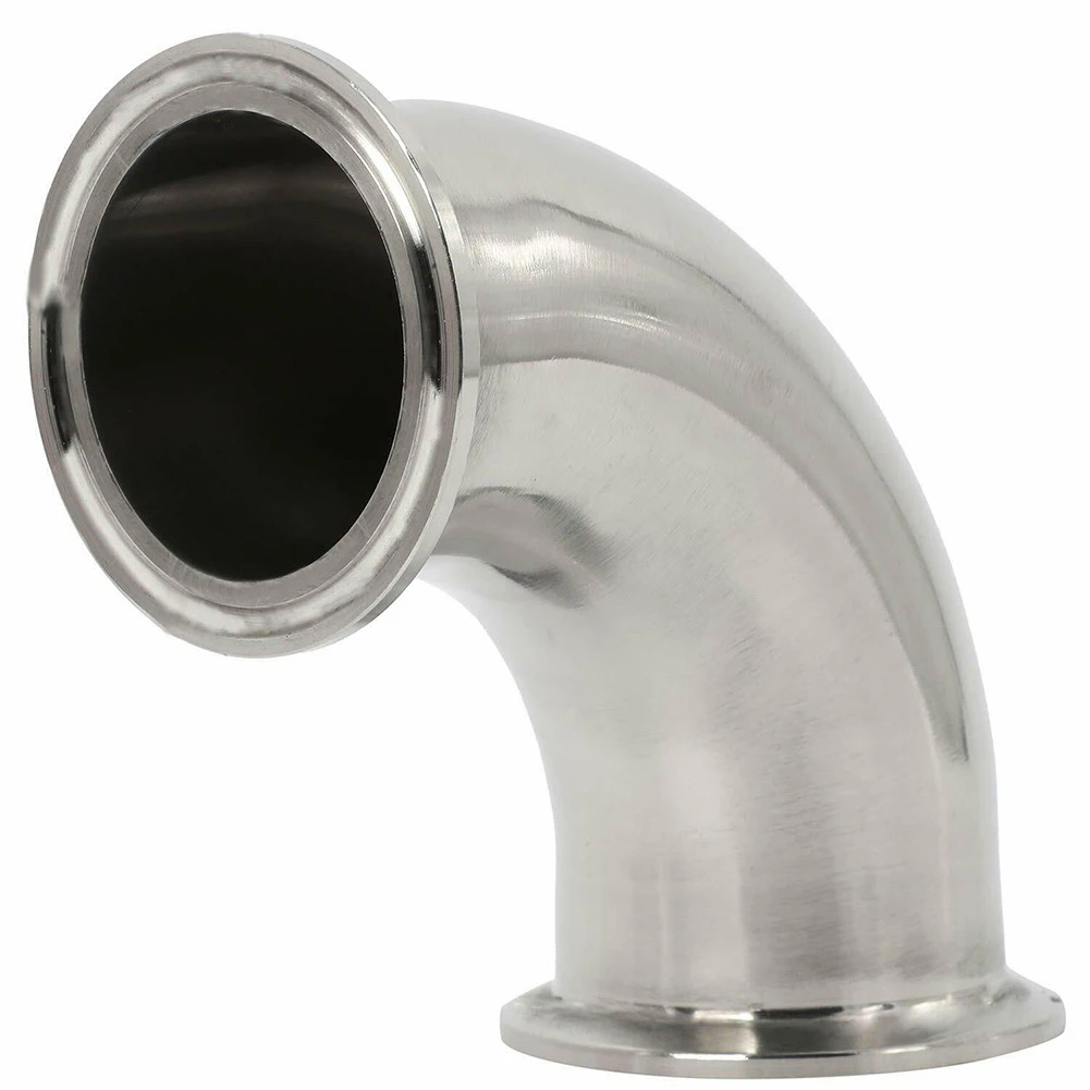 Stainless Steel Sanitary Ferrule Elbows for Reliable Pipe Connections Designed Specifically for High Durability Needs