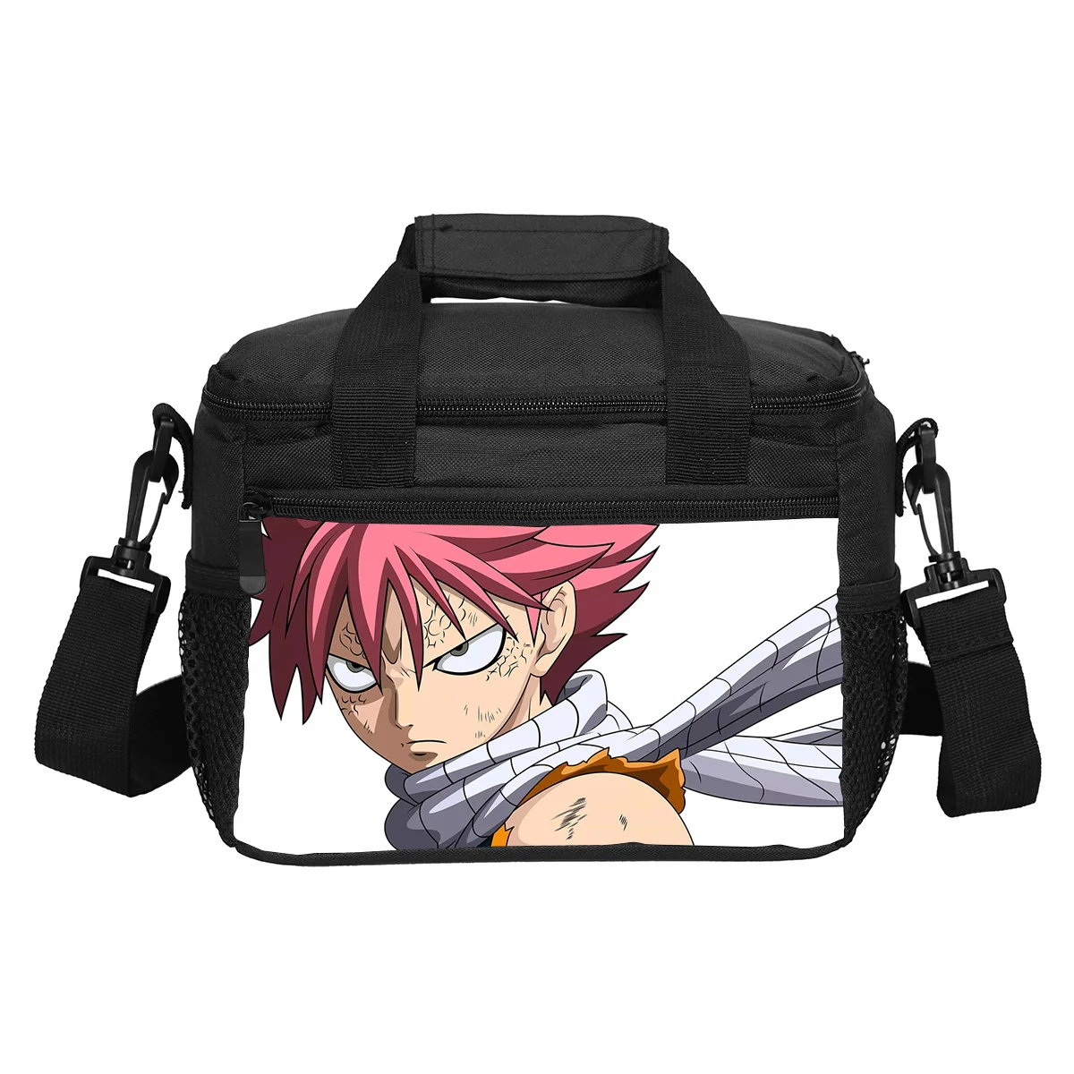 Fairy Tail Cartoon Handbag Insulated High Capacity Lunch Bag School Bags and Girls Gift Stationery Suitable for Juice and Food