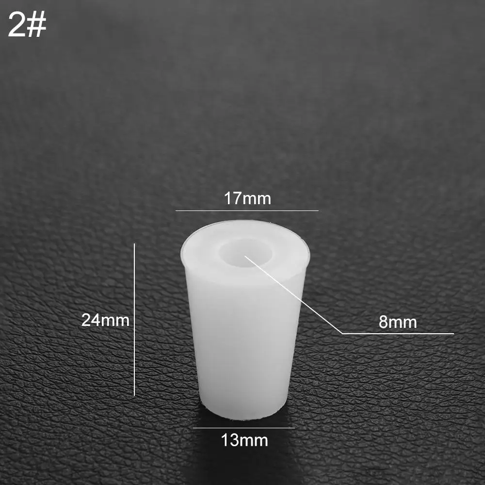 

High-Temperature Resistant Wide Mouth Bottle Silicone Water Pipe Test Tube Silicone Plug Bottle Stopper Fermenter Cover