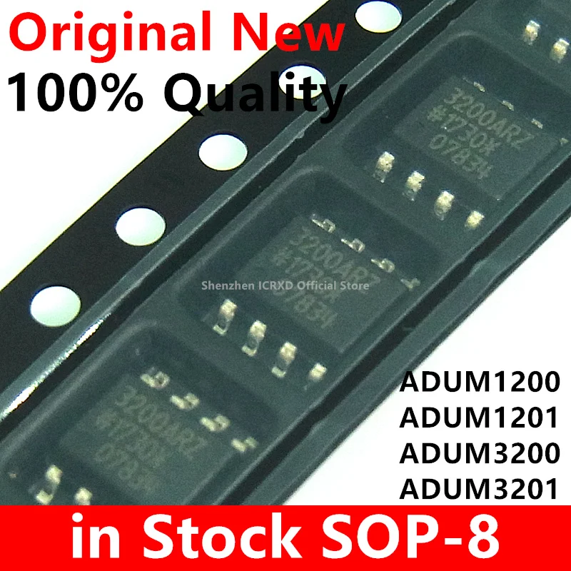 10Pcs ADUM1200ARZ ADUM1201ARZ ADUM3200ARZ ADUM3201ARZ ADUM1200BRZ ADUM1201BRZ ADUM3200BRZ ADUM3201BRZ ARZ BRZ CRZ IC Chip SOP-8