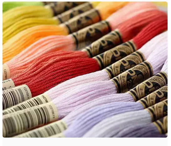 Choose Any Colors And Quantity DMC Floss Embroidery Floss Thread Yarn / Cross Stitch Floss Yarn Thread 447PCS 220USD