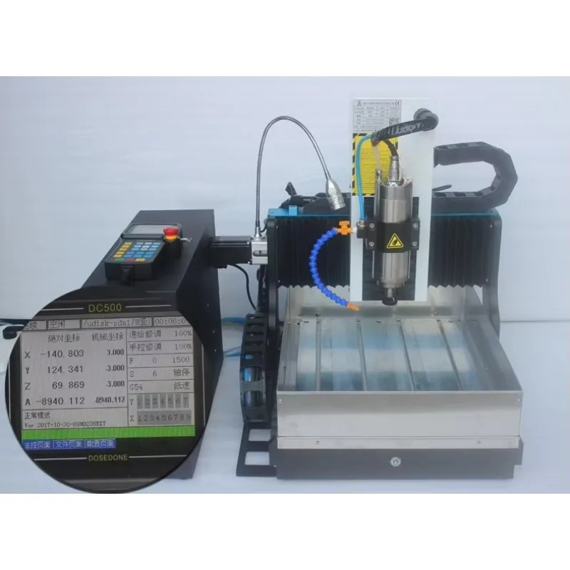 Durable Cnc Engraving Machine For Brass Stamp Logo Marble Metal Carbon Fiber Board
