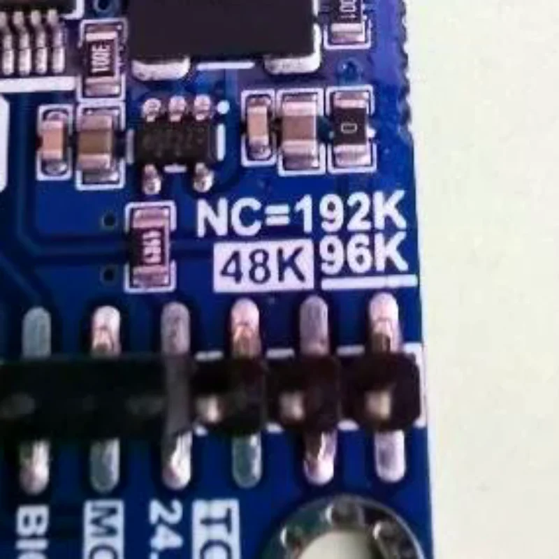 ABAN I2S ADC Audio I2S Acquisition Card Module Master/Slave Mode 24Bit 192K 96K 48K Multi-Functional Development Board