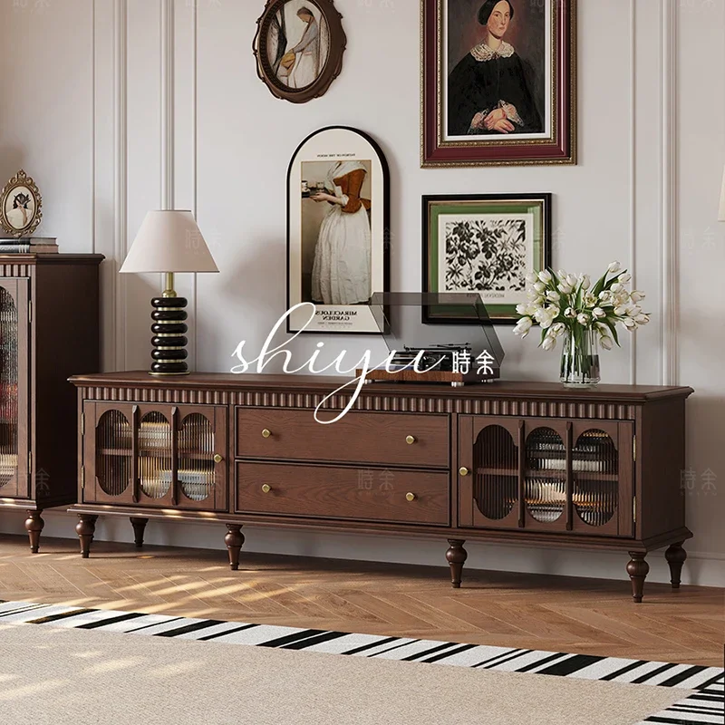 

Wooden Beauty Tv Stands Room Decor Big Size Save Space Accent Nordic Luxury Tv Table Living Room Muebles Space Saving Furniture
