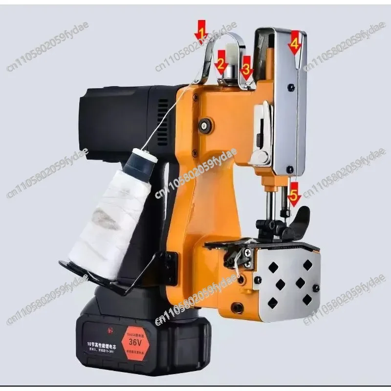 GK9 Model High Speed Portable Bag Closure Device Feed Manufacturing Bag Device Chain Flat Bed Electric Bag Sewing Machine