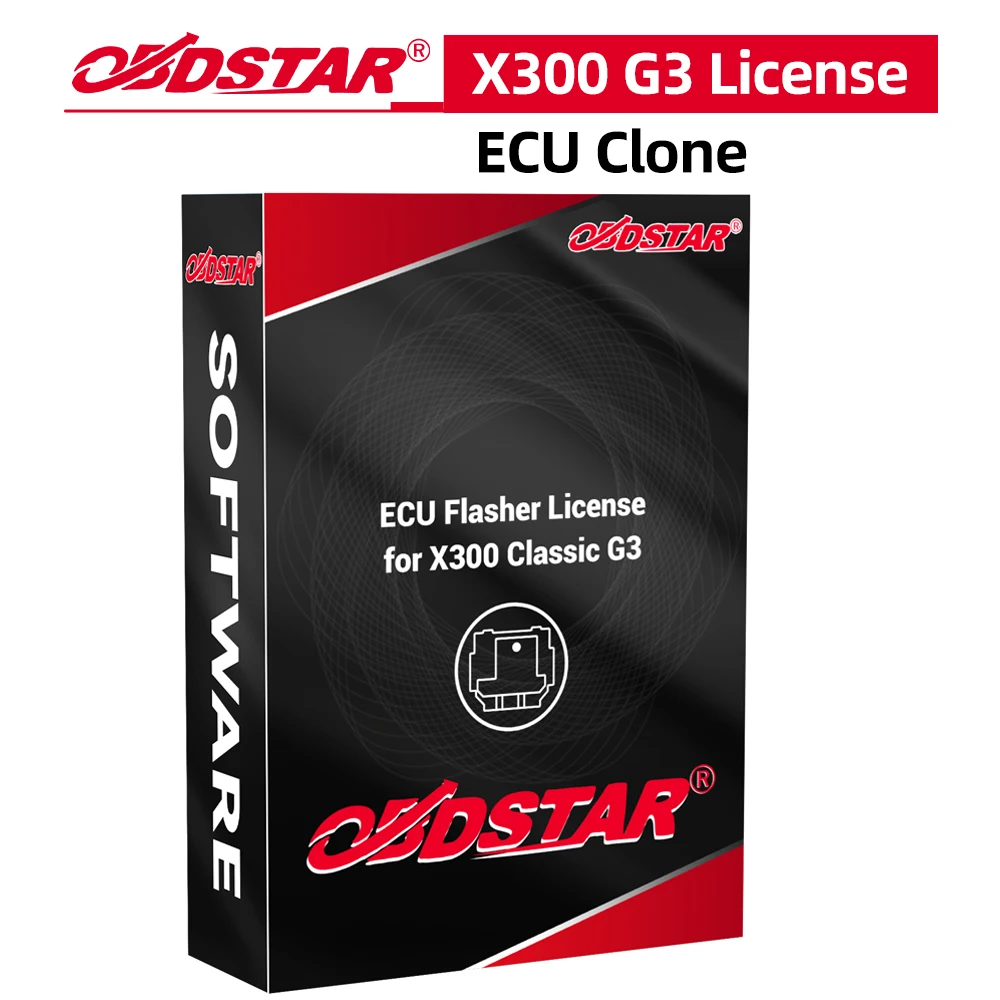 

[Online Activation] ECU Flasher Software License for OBDSTAR X300 Classic G3 ( Work as OBDSTAR DC706 Function )