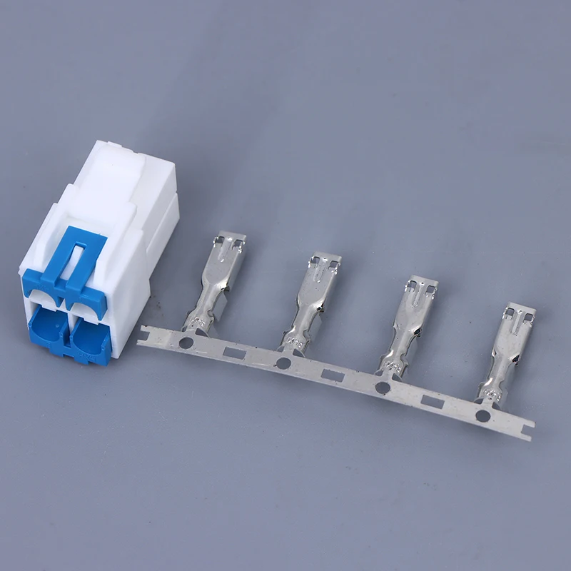 1Set 4-Pin Power Connector Plug Voor Icom IC-7000 IC-7100 IC-7400 IC-7600 YAESU FT-450 KENWOOD TS-480 Radio DIY Kabel Plug