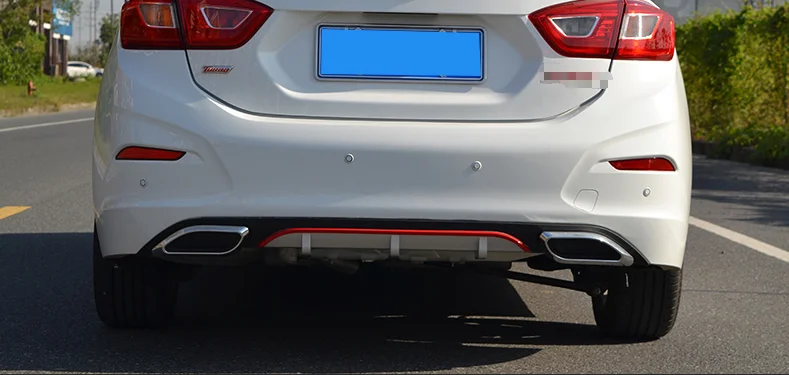 new fashion 2017 2018 year rear spoiler for Chevrolet Cruze high quality big rear wing spoiler bumper rear lip spoiler