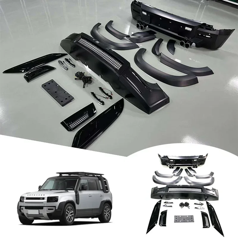 

Car Accessories Upgrade Body Parts Modify Body Kit For Land Rover Defender 90 110 2022 2023 Refit LUMMA Style Body Kits