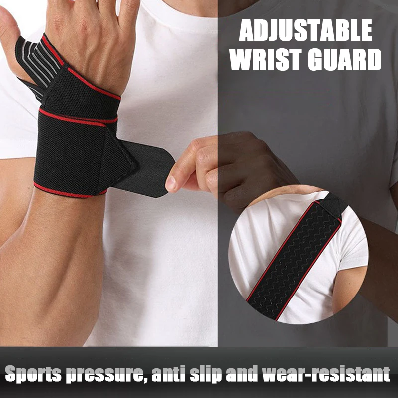 Wrist Brace Extended Strapsports Brace Wrap Wrist Strapsweat Absorbent Wrist Guard