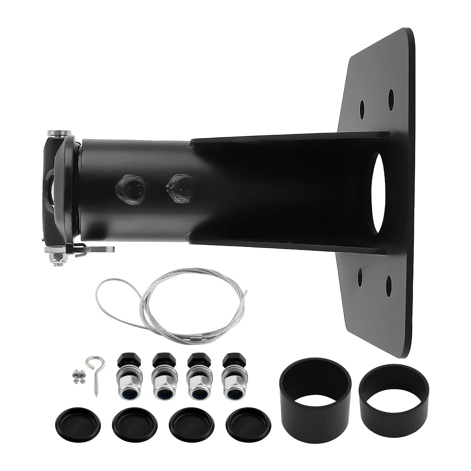 

Gooseneck Adapter 5Th Wheel To Adjustable for RV Trailer 24000 lbs 12''-17''