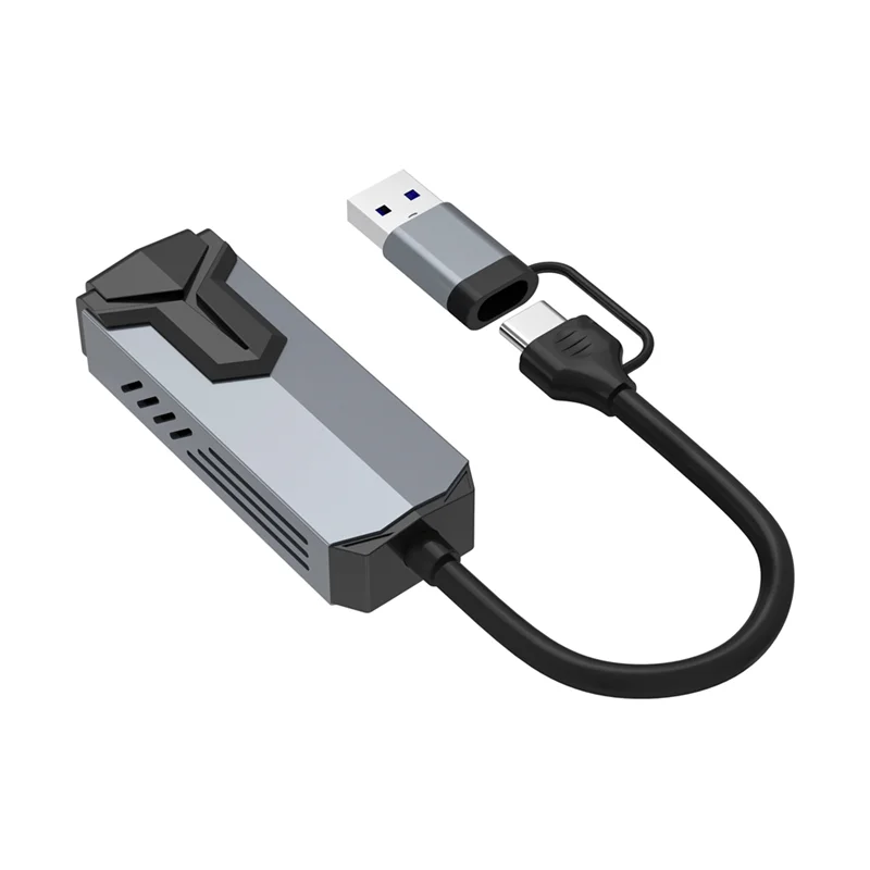 Upgraded Ethernet Adapter 5G Wired Network Card USB 3.0 TYPE-C To RJ45 5000Mbps High Speed For Notebook Desktop Computer Tablet