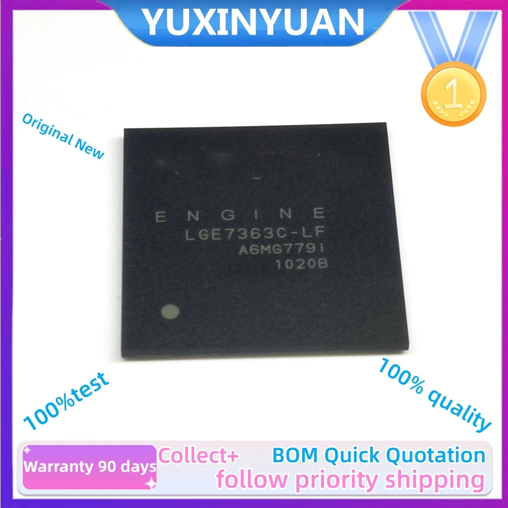 1Pcs   LGE7363C-LF  LGE7363C BGA  LGE7363 integrated circuit YUXINYUAN  IC in stock ,100%test