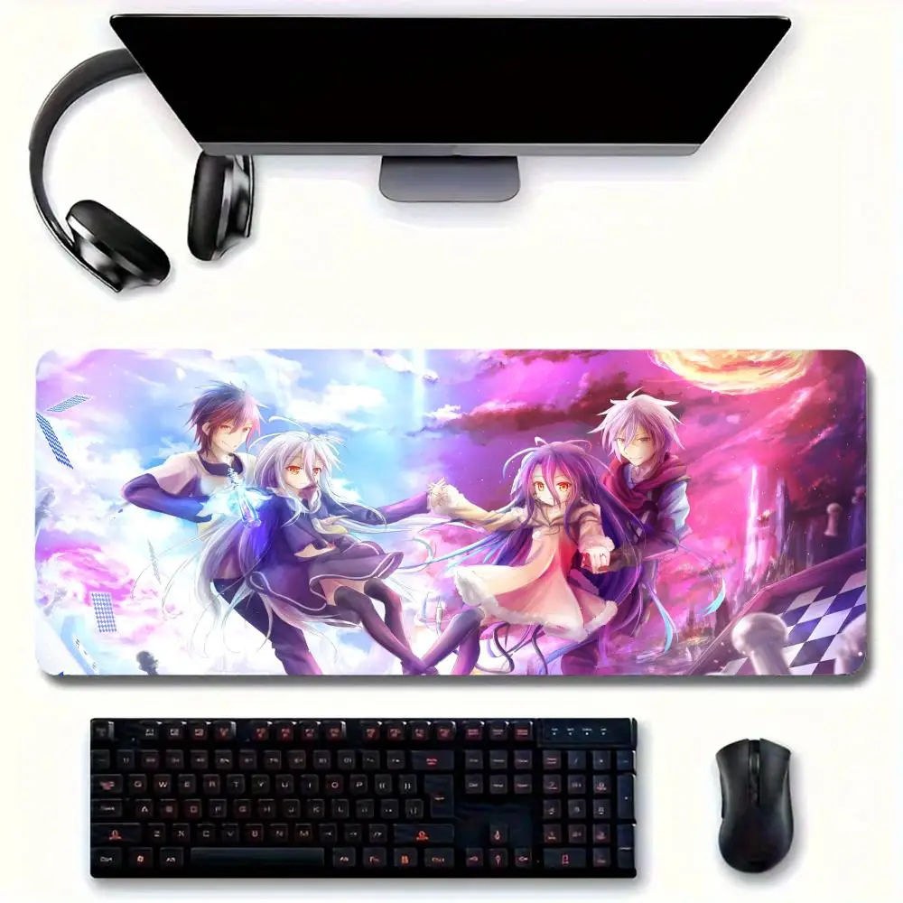 Anime Game No Lifes MINISO Mouse Pad Large Mouse pad for home office Waterproof desk pad Computer Mouse pad gaming Mouse pad