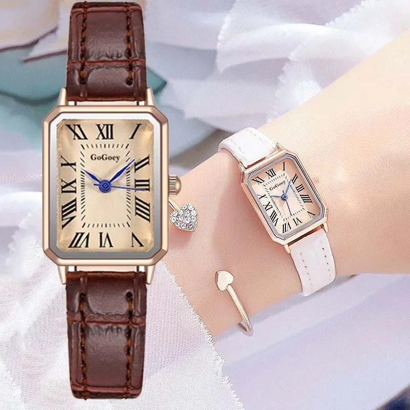 New Fashion Women Watch Leather Strap Ladies Quartz Watches Luxury Gift Wristwatches Dropshipping Relojes Para Mujer