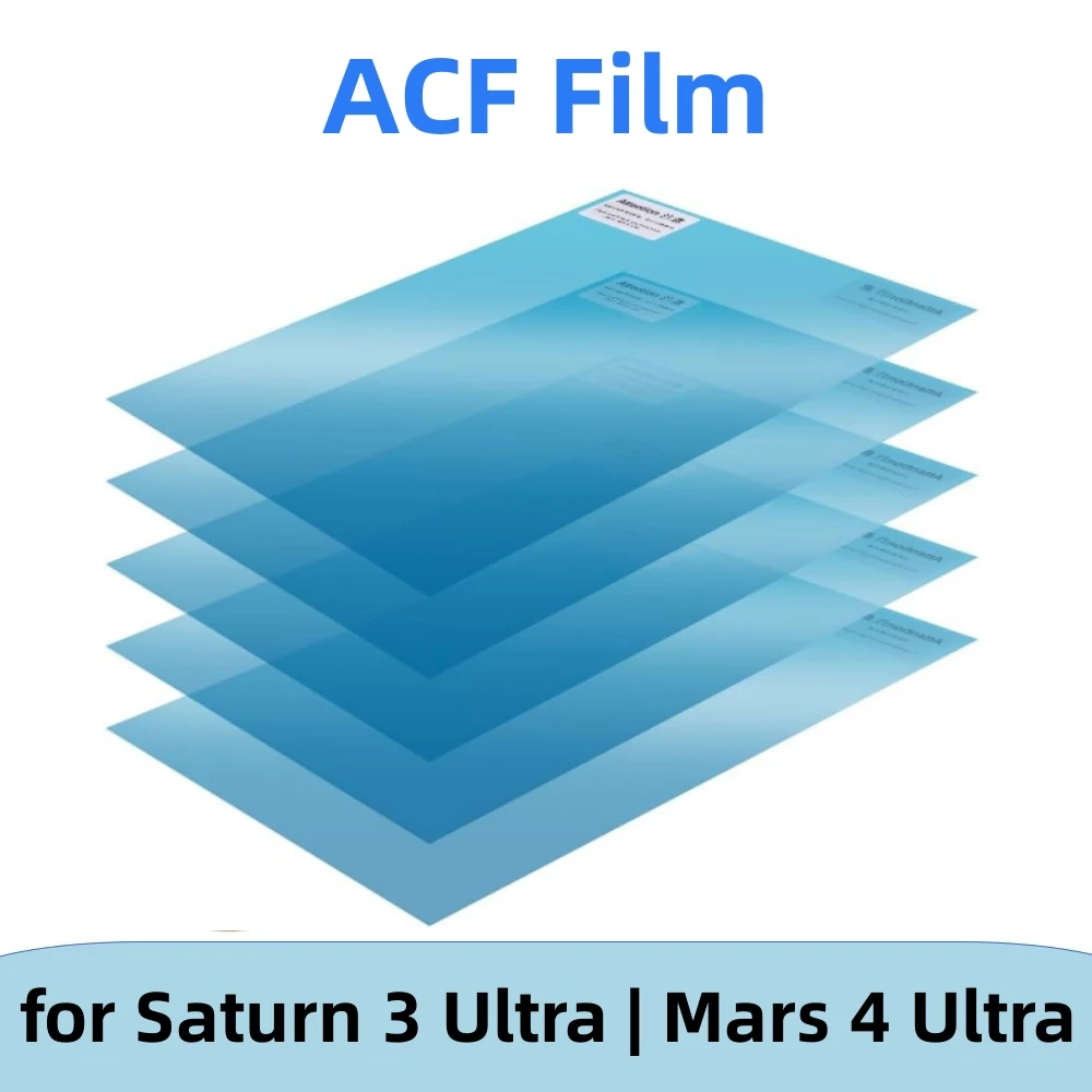 5 stücke High Speed ACF Release Film für ELEGOO Saturn 3 Ultra Mars 4 Ultra Harz LCD Harz 3D Drucker teile Zubehör – Detail 1