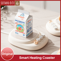 SOTHING Smart Heating Coaster 3 Speed Thermostat Milk Tea Keep Warm Cup Pad Automatic Shutdown Fast Heater