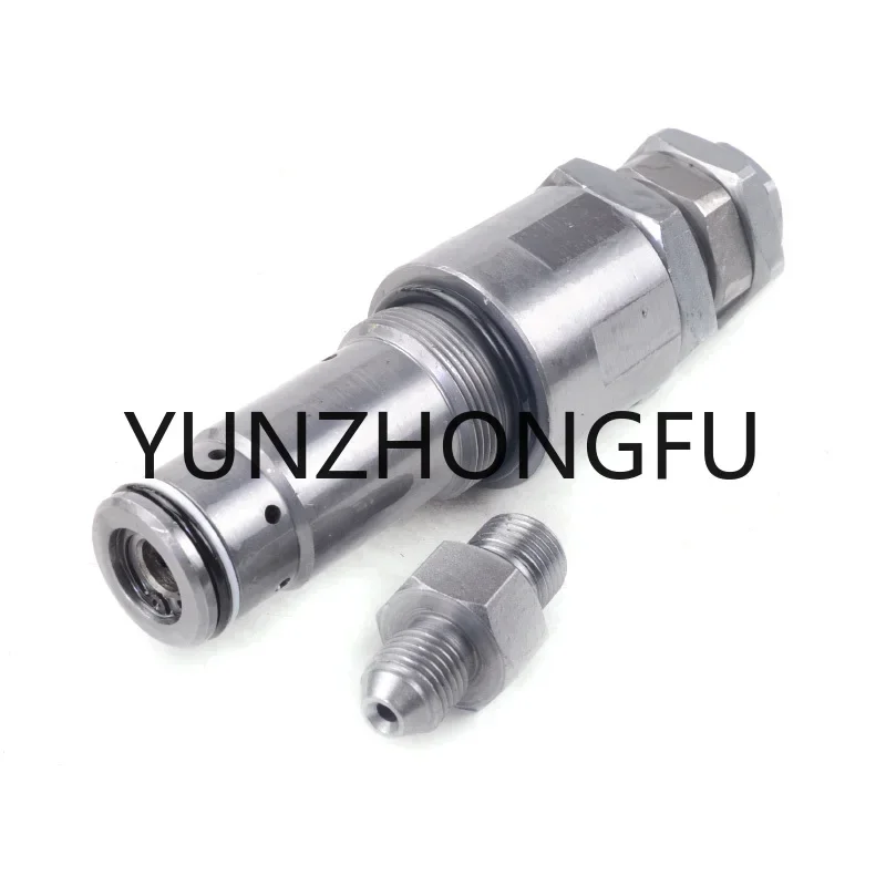 High Quality Plug Main Relief Main Relief Valve Komatsu PC120-6 Main Relief Excavator Parts