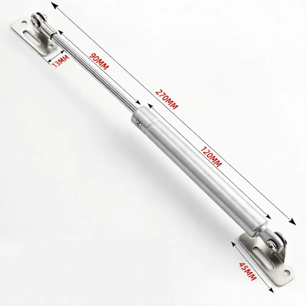 Cabinet Door Gas Strut Hydraulic Support Lift Soft Close Hinge Hardware For Kitchen Wardrobe Cupboard Furniture Metal Rod