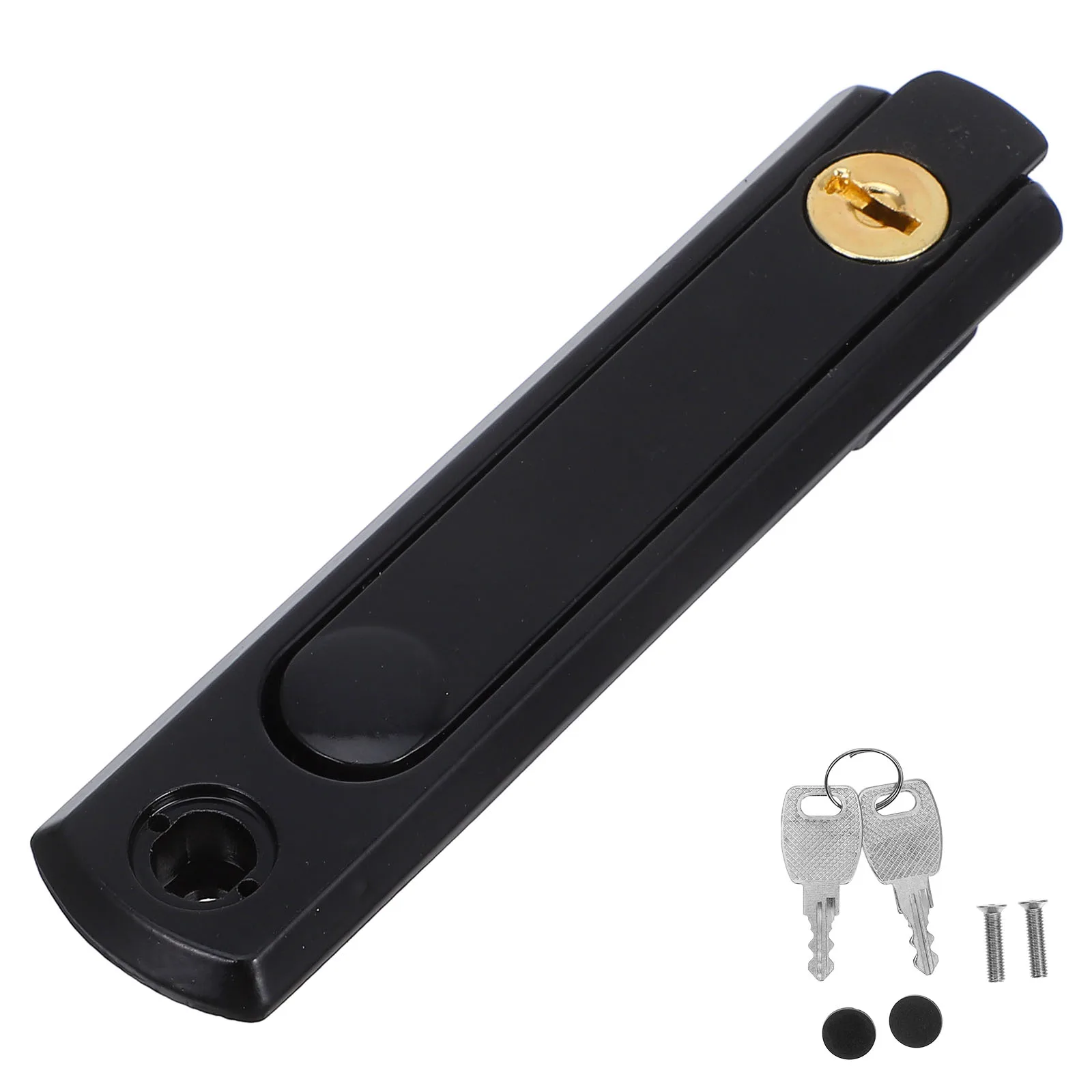

Stainless Steel Window Replacement Latch Black Sash Combination Outdoor Security Sliding Lock Thin Section Boat Plastic