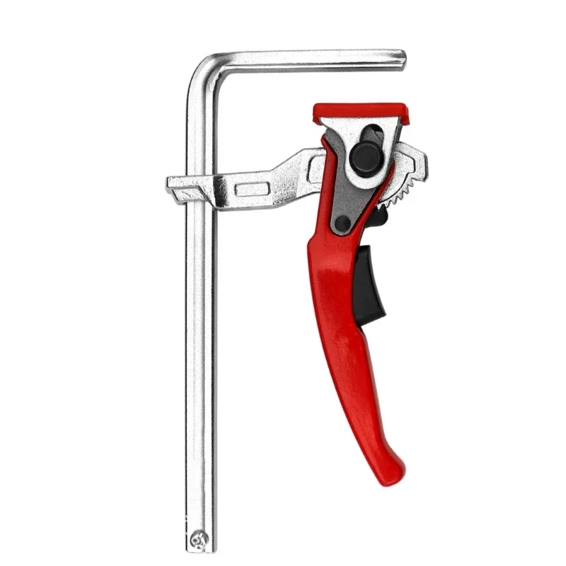 งานไม้เดสก์ท็อป Quick Acting กด Clamps งานไม้คลิปแกะสลัก Routing ม้านั่งสุนัข Clamps