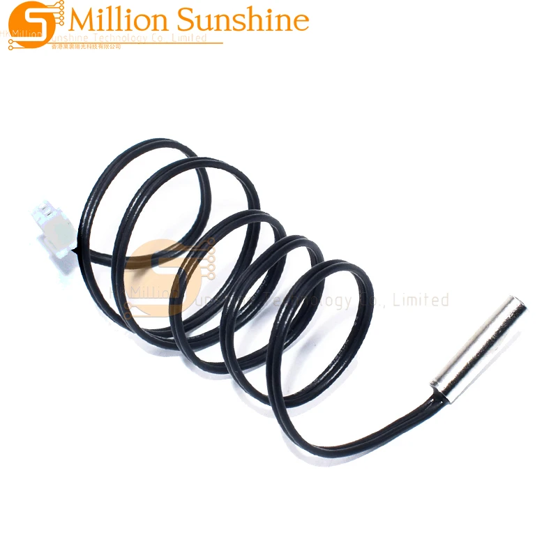 50cm NTC Thermistor Temperature Sensor Waterproof Probe Wire 10K 1% 3950 W1209 W1401 cable